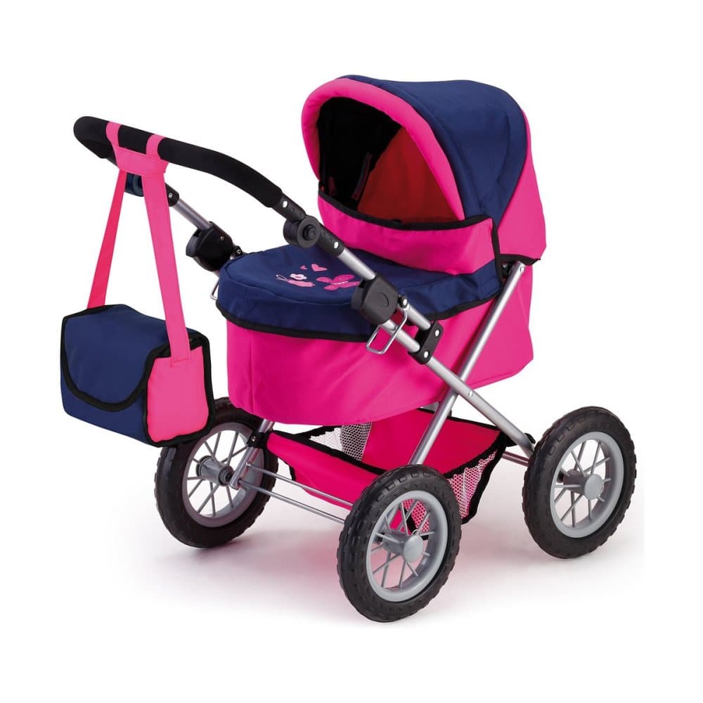 Dockvagn Reig Trendy Classic 45 cm Fuchsia
