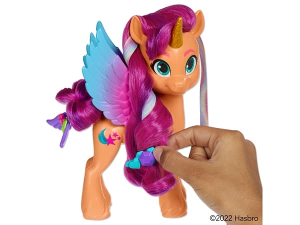 My Little Pony Ribbon Hairstyles Sunny Starscout