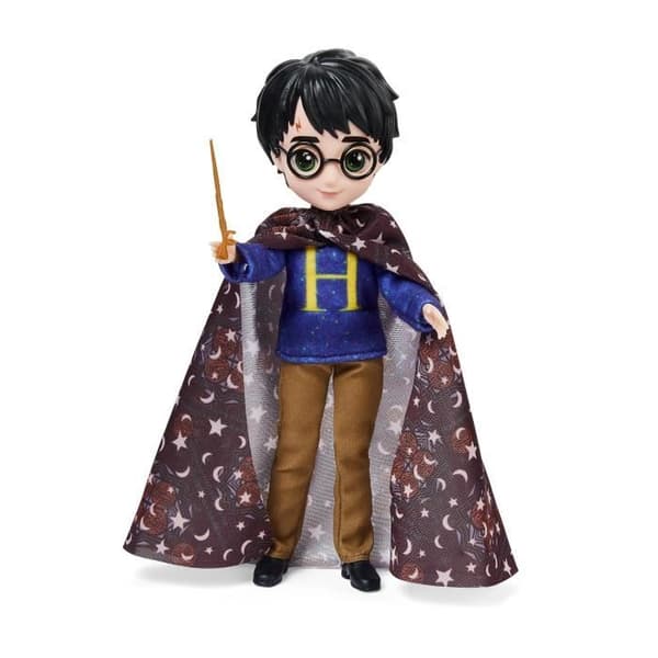 20 CM DOLLBOX + HARRY POTTER TILLBEHÖR Wizarding World