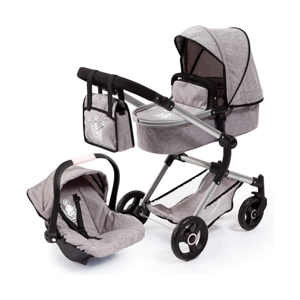 Dockvagn Reig City Vario Grå