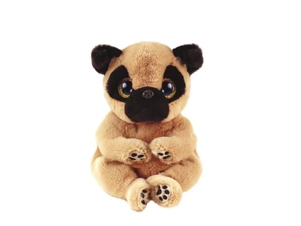 TY Beanie Babies mops dog IZZY 15cm 40543