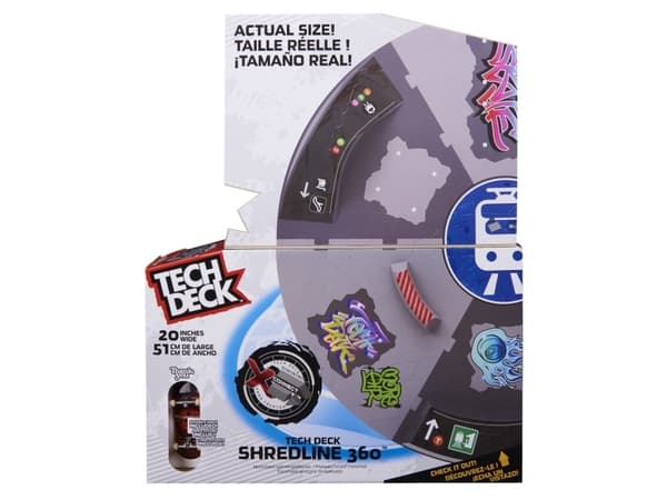 Tech Deck Shredline 360, Sormiskeittilautasarja, 6 vuosi/vuosia