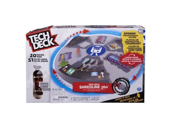 Tech Deck Shredline 360 Fingerbrettsett