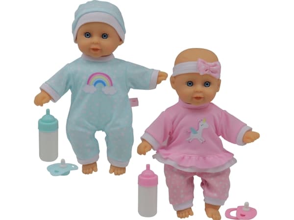 Happy Friend Tvillingbabydockor 30 cm