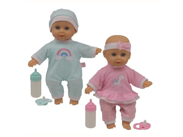 Happy Friend Tvillingbabydockor 30 cm