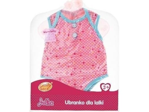 Smily lekklänning för 42 cm docka SP83761