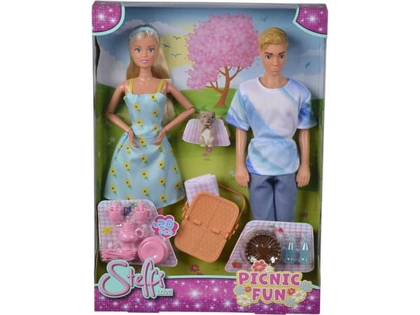 Simba DUKKE 29CM STEFFI KEVIN AKC PÅ PICNIC SIMBA WB