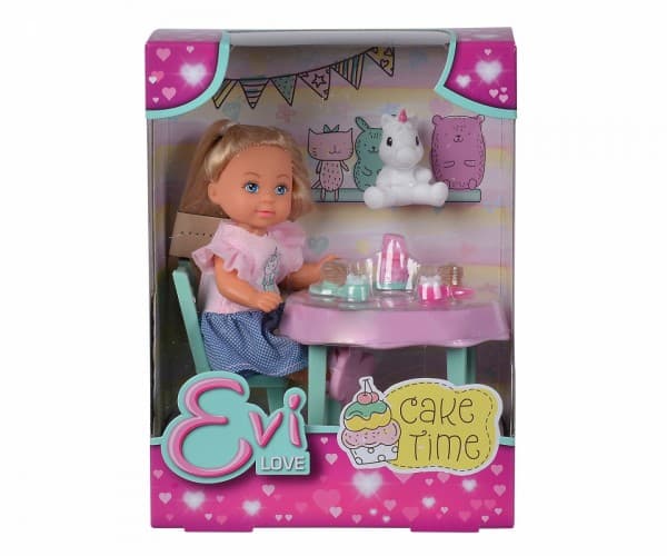 Love Evi doll Evi cake time
