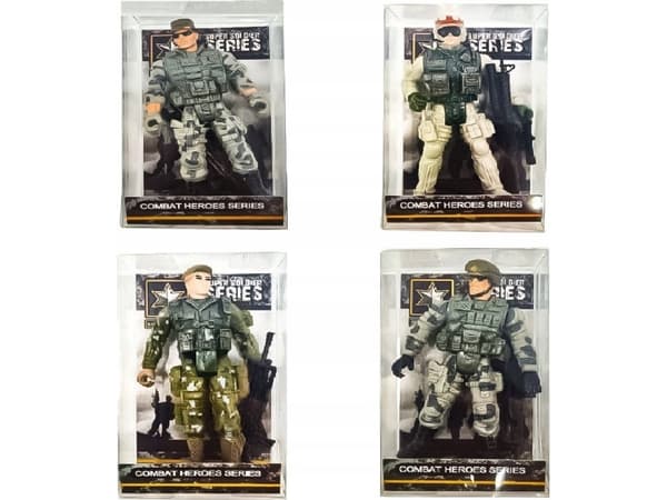 Figur Hipo Soldat figur 10cm 1910 p24 mix pris for 1 stk