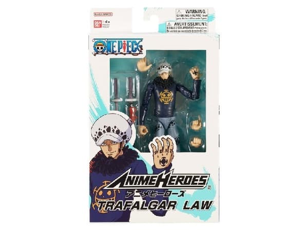 Bandai - Anime Heroes One Piece - Trafalgar Law 36937