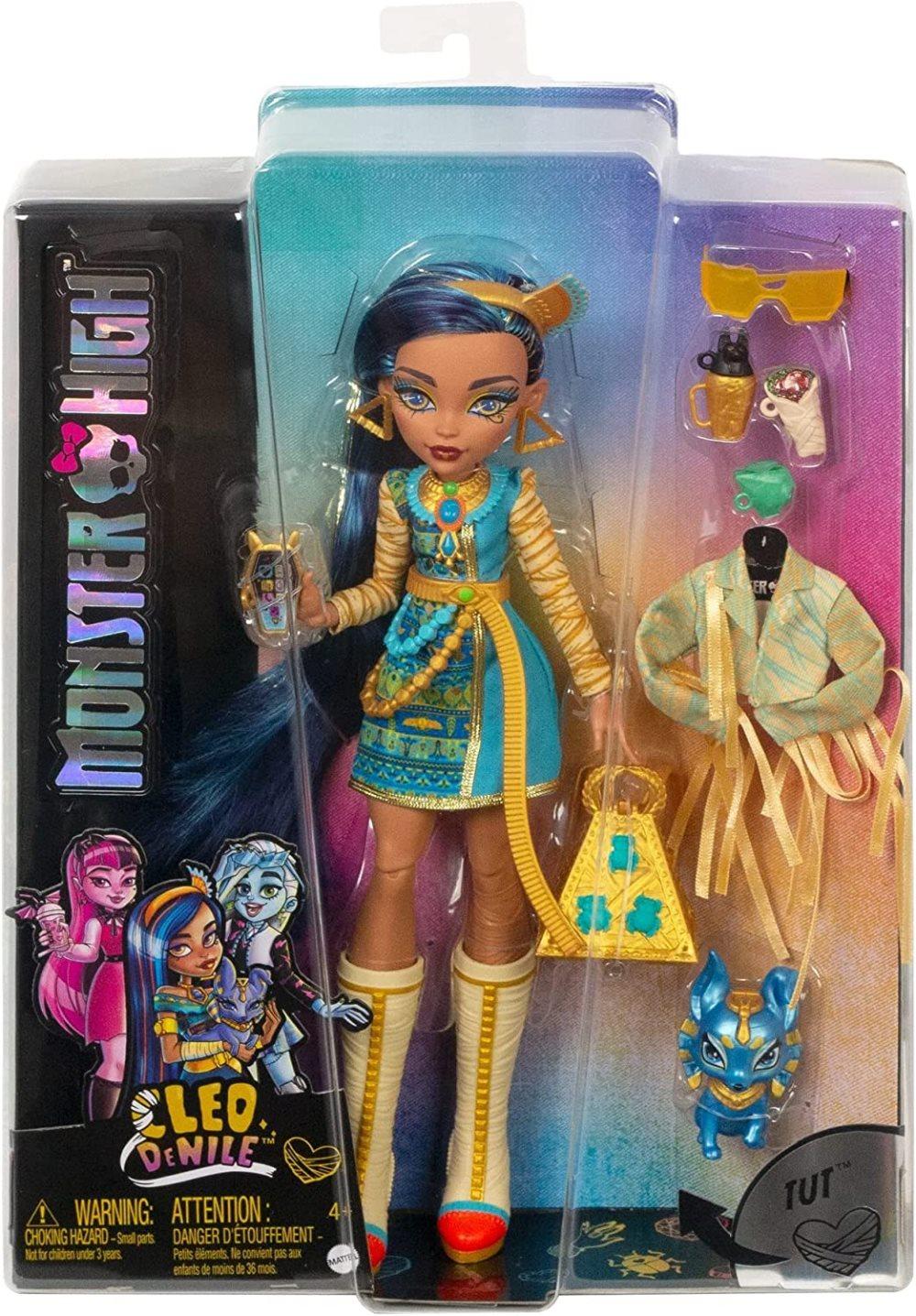 Monster High Cleo De Nile Doll With Pet 2022