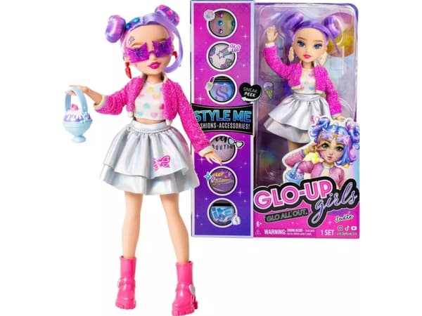 Eaton GLO UP GIRLS doll with accessories Sadie, 2 series, 83012