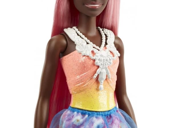 Barbie dukke Mattel Barbie Dreamtopia dukke rosa hår