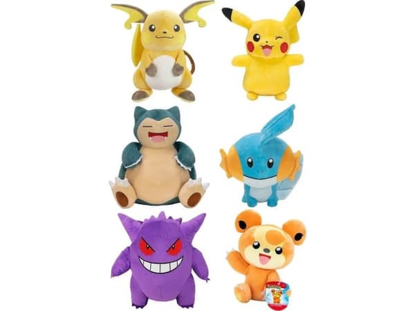 POKEMON Plysch Pokémon, 25 cm, W9