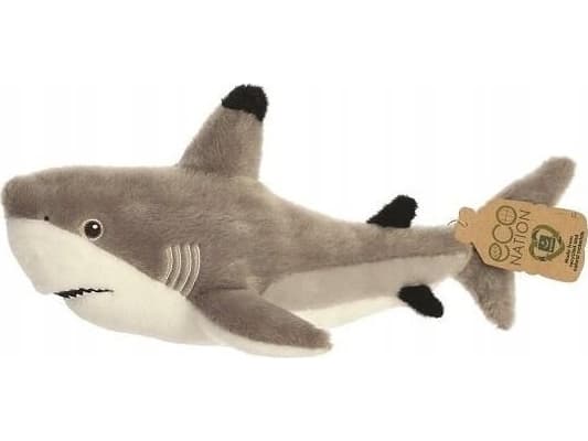 ECO NATION AURORA Eco Nation Plush Shark, 38 cm