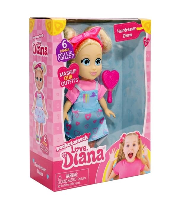 Love Diana Hairdresser Diana, 15 cm