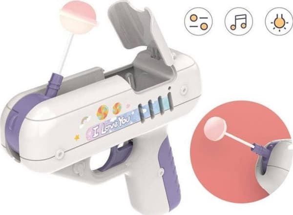 Aptel Figur LOLLY GUN Box Toy lilla AG742