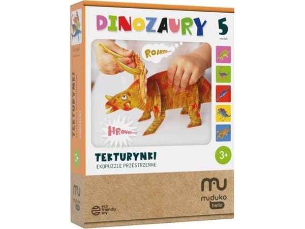 Puslespill MUDUKO GRY - FABRYKA KRAKOW Spill pappesker Europuzzle Dinosaurs 55250