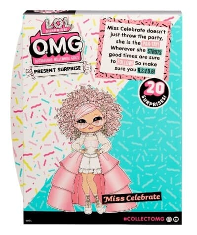 LOL. Yllätys! OMG Birthday Doll Miss Celebrate