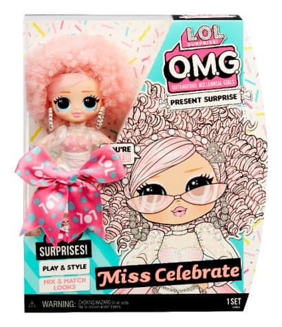LOL. Yllätys! OMG Birthday Doll Miss Celebrate