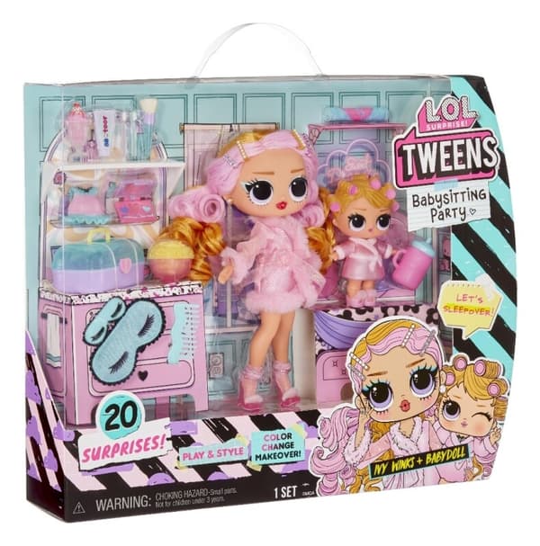 L.O.L. Surprise! Tweens + Tots Baby Sitters, Pyjamasparty