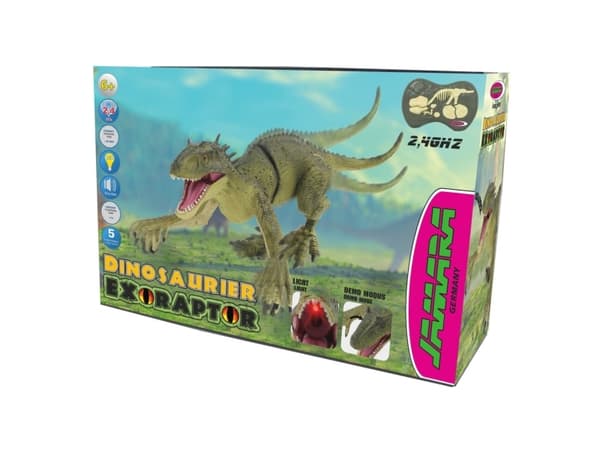 Jamara Dinosaur Exoraptor, 6 År, Grå