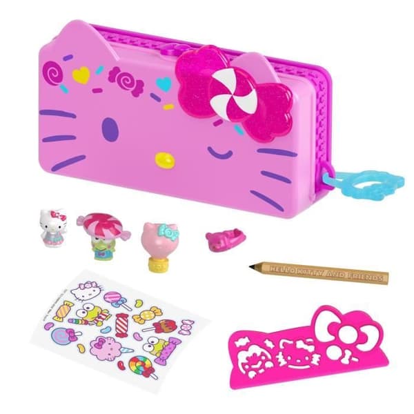 Hello Kitty Carnival &amp; Surprise Accessories Box - MATTEL - Minidocka - Från 4 år - Blandat
