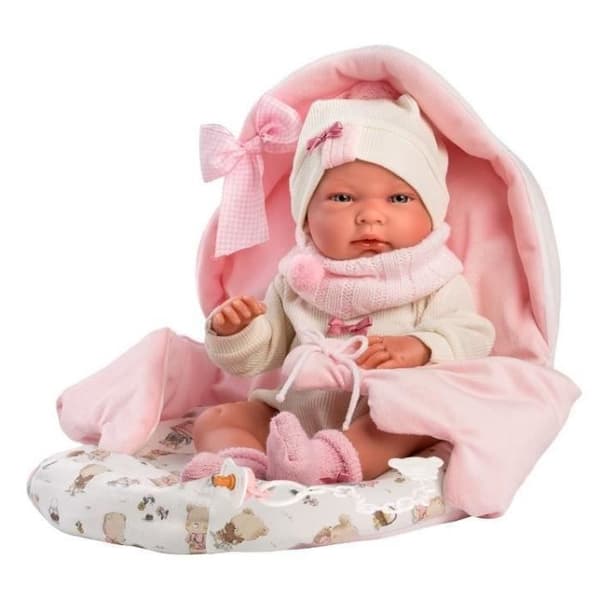 Llorens 1073884 - Nica-docka med blå ögon - Docka i vinyl - 40 cm - 8426265738847