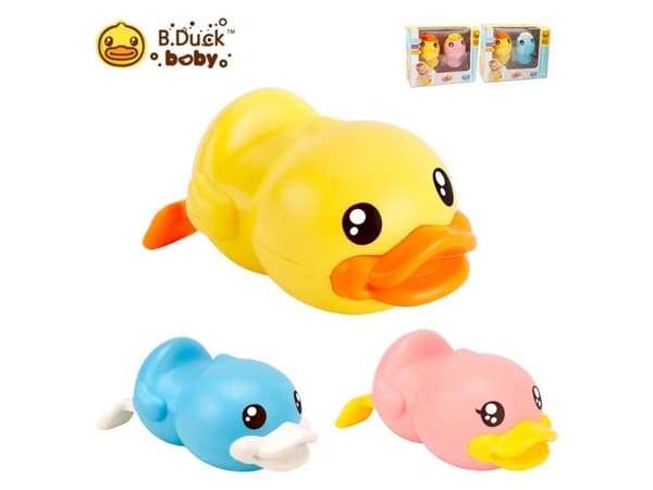 B.Duck Wind up bath duck - Assorteret