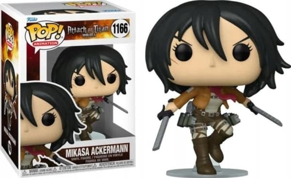 Figūrėlė funko pop! attack on titan 1166 s3 mikasa ackerman