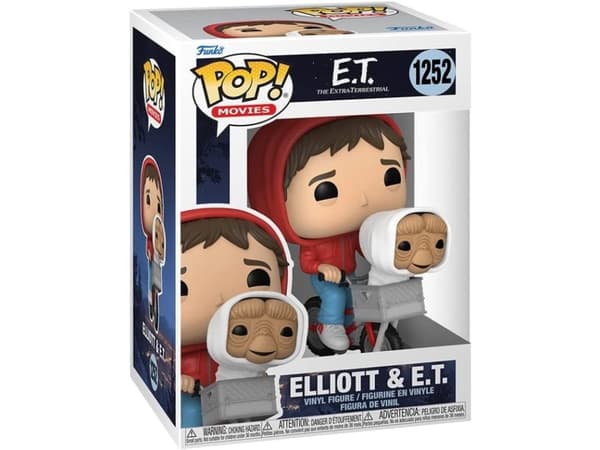 Figurka Funko Pop FUNKO POP Movies: ET - Elliott w/ET in Bike Basket
