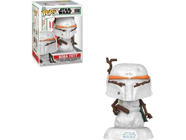 Funko Pop Funko figurine! POP VINYL SW Holiday Boba Fett (SNWMN)