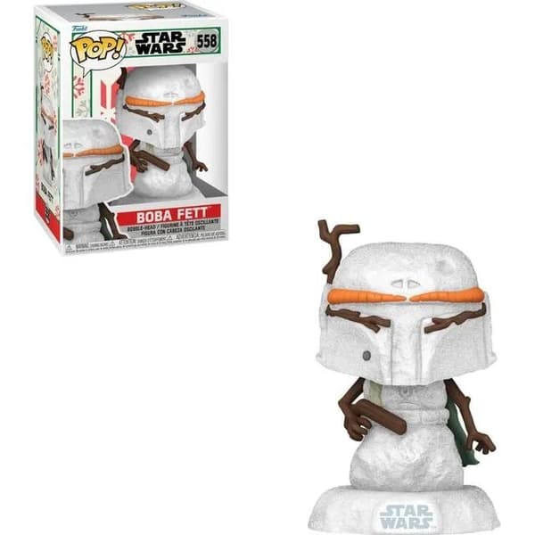 Funko Pop Funko figurine! POP VINYL SW Holiday Boba Fett (SNWMN)