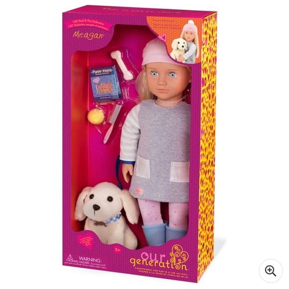 Our Generation Meagan Doll with Pet