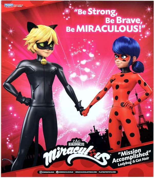 Miraculous Ladybug and Cat Noir Fashion Dolls 2 Pack