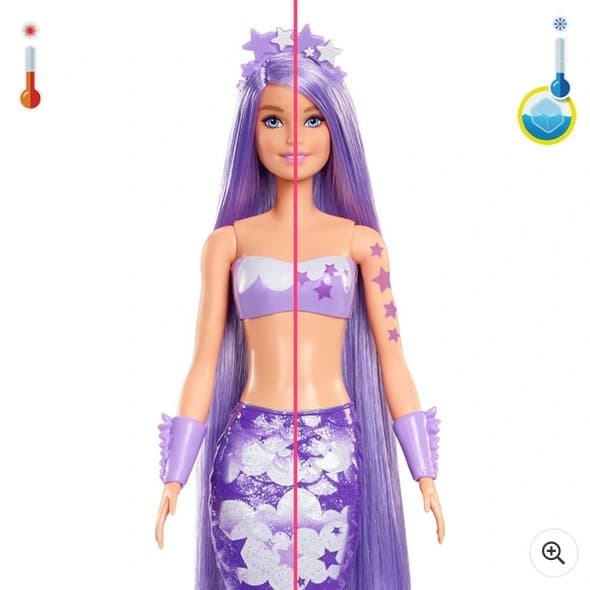 Barbie Colour Reveal Mermaid Doll 1 Supplied