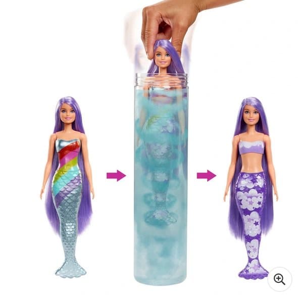 Barbie Colour Reveal Mermaid Doll 1 Supplied
