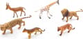 Miniatyrbild 5 av 5: Hipo Wildlife figurin 6st i påse. 671200 HIPO