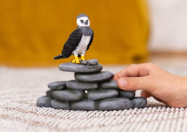 schleich WILD LIFE 14862, 3 vuosi/vuosia, Musta, Valkoinen, Keltainen