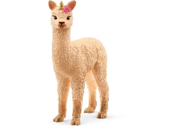 Schleich Llama enhörning föl