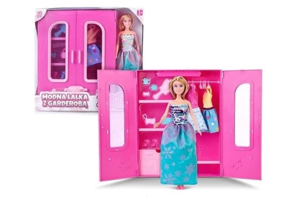 PROMO Natalia doll with wardrobe and accessories 29cm 121937