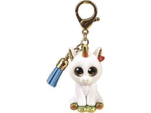 TY nøkkelring nøkkelring figur Ty Mini Boos PIXY hvit enhjørning 25055