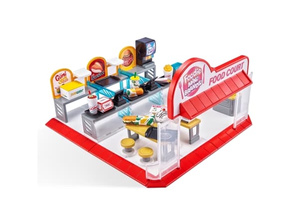 5 Surprise Foodie Mini Brands Mini Food Court with 1 Exclusive Mini