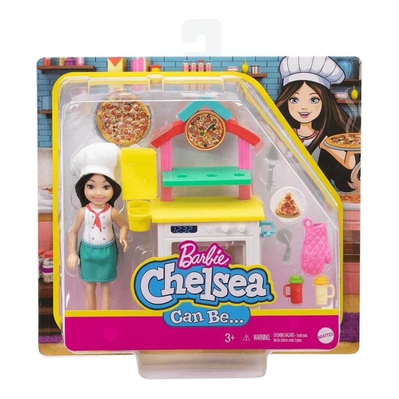 Barbie Chelsea Career Playset Pizza Chef