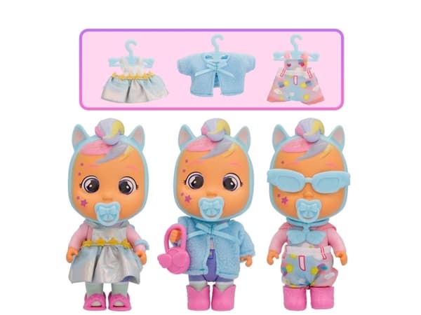 Cry Babies Doll med Cry Babies Magic Tears-tilbehør
