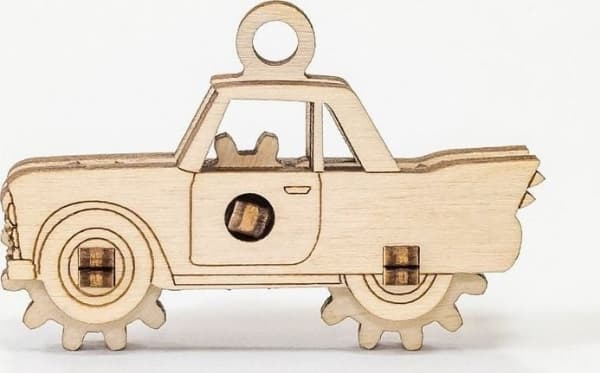 EcoWoodArt EWA Träpussel 3D Självstudie
