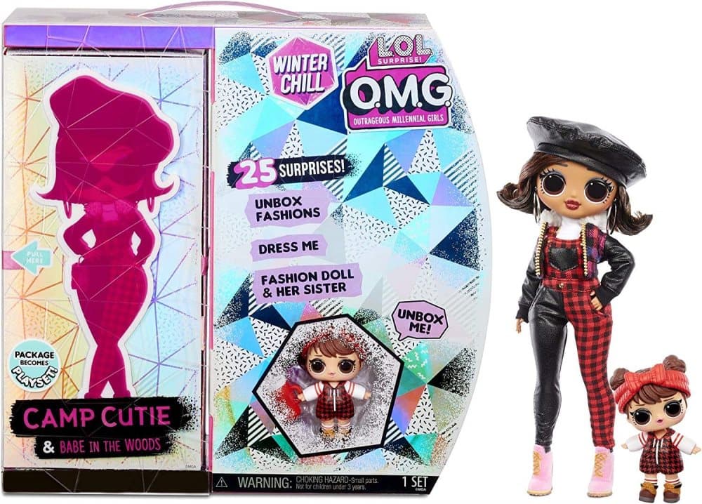 L.O.L. Surprise OMG Winter Chill Camp Cutie doll