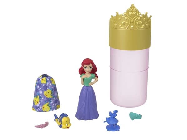 Disney Princess Royal Color Reveal, Minidukke, Hunstik, 3 År, Pige, 88,9 mm, 150 g