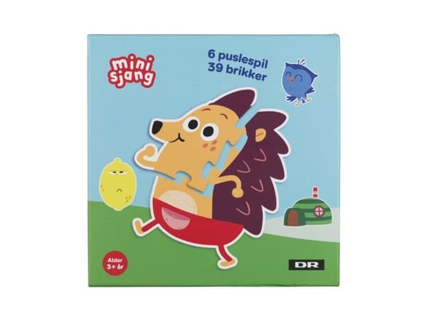 DR Brush 6 forskjellige puslespill - 39 brikker