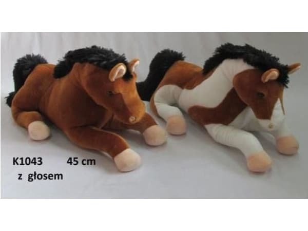 Sun-Day Horse 2 farger med stemme 45cm